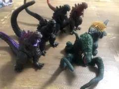 即購入歓迎 貴重なゴジラフィギュア 6体セット