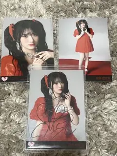 =LOVE イコラブ 齋藤樹愛羅 劇薬中毒 生写真コンプ 直筆サイン チュウ
