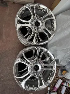 メッキホイールになります‼️ 不要な為出品致します。 17インチ‼️ 楽天市場】メッキホイール 17.5×6.00 6穴 オフセット119 / 127 / 135