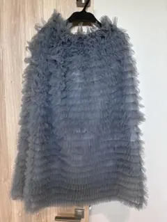 HONEYMEW はにみゅ ツイードティアードフリルスカート M即購入⭕️ HONEYMEW はにみゅ ツイードティアードフリルスカート M即購入