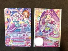 アイカツ プリパラ アイカツカード プリチケ 特典 らぁら あかり 映画