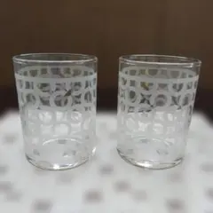 【未使用】コーチ　ガラスコップ　２個