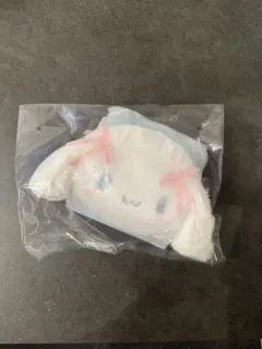 フェイス形ポーチ　ブルーベリエち シナモン　メゾピアノ