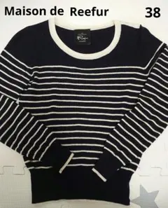 Maison de Reefur　メゾン ド リーファー　ボーダーニット　38のサムネイル