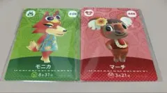 ＊最終値下げ＊《あつまれどうぶつの森amiiboカード》モニカ✖️マーチ
