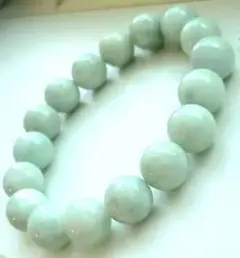 超大玉 18mm 天然石 翡翠 ヒスイ A貨 ブレスレット パワーストーン 超大玉 18mm 天然石 翡翠 ヒスイ A貨 ブレスレット パワーストーン