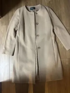 INDIVI ベージュ ロングコート