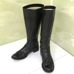 F3660 MARGARET HOWELL idea ブーツ 24.5cm 黒のサムネイル