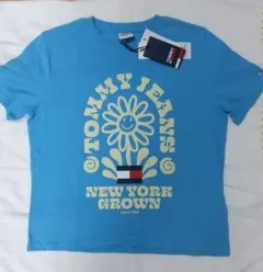 新品 未使用 TOMMY JEANS 半袖Tシャツ ライトブルー Mサイズのサムネイル