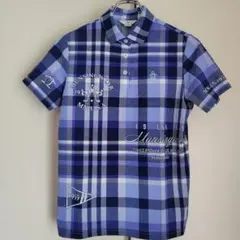 美品】Munsingwear 半袖シャツ パッチワーク風デザイン Lサイズ - メルカリ