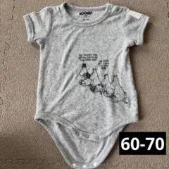 ムーミン　ベビーザらス　60 70 半袖　ロンパース　赤ちゃん　男の子　女の子のサムネイル