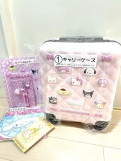 サンリオキャラクターズ当たりくじ キャリーバッグ含む5点セットのサムネイル