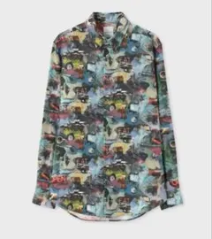 25ss カフェイタリア　リネン　シャツ　ポールスミス　Paul Smithのサムネイル