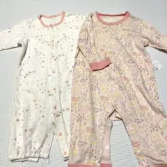 ベビー服　カバーオール　ロンパース　女の子　まとめ売り
