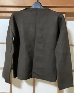 ミラオーウェン　ダークブラウン 長袖ニット