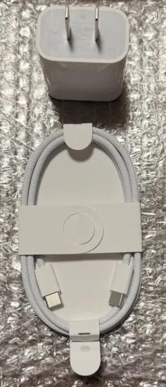 【純正品】Apple20W USB-C充電器とiPhoneAirケーブル セット