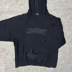MOUSSY ブラック パーカーのサムネイル