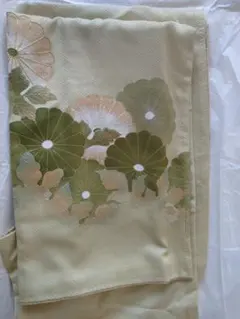 単衣正絹 訪問着 付け下げ 秋の草花文様と夏帯 ゴン様専用 - メルカリ
