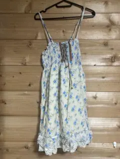 ワンピース 花柄 キャミソールワンピース フェアリーグランジ 森ガール