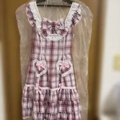 Angelic Pretty ヘッドドレス ＆ ハイウエストスカート セット Angelic Pretty ヘッドドレス ＆ ハイウエストスカート セット - メルカリ