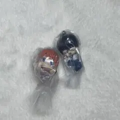 銀魂 つまんでつなげてマスコット 神楽　新八 ガチャガチャ