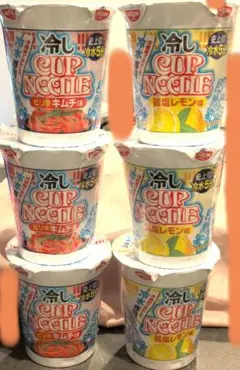 日清 冷しカップヌードル　6個セットのサムネイル