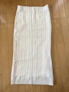 【美品】LAUREN RALPH LAUREN カシミヤ混　タイトスカート