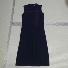 【美品】peyton place ウール ワンピース(プリーツスカート)