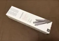 【新品未開封】サロニア 2WAY ヘアアイロン コテ 32mm ブラック