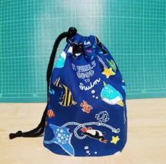 [画像差し替え前] 18×17 海 の 生き物 マチ付き コップ 袋のサムネイル