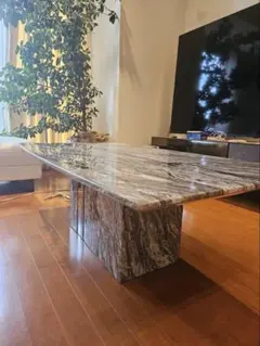 大理石製モダンセンターテーブル
