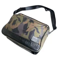 DIESEL ショルダーバッグ メッセンジャーバッグ　カモフラ　迷彩　キャンバス