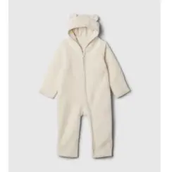baby GAP フリースロンパース クマ耳
