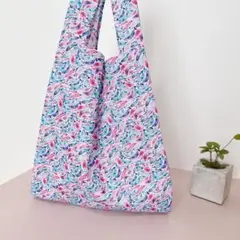 エコバッグ　ハンドメイド　ポリエステル