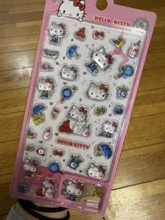 キティちゃん　ぷくぷくシール　サンリオ　海外限定　正規品　立体　3D シール