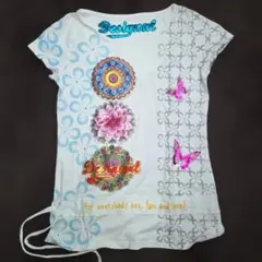 Desigual デシグアル 花柄 マンダラ Tシャツ カットソー マルチカラーのサムネイル