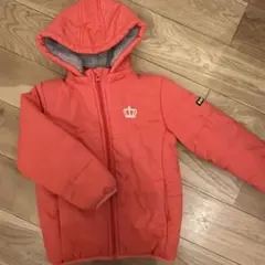 BABYDOLL フリース内側 フード付きジャケット ピンク　110