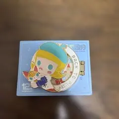 POPMART MOLLY モリー 12周年記念 ピンバッジ