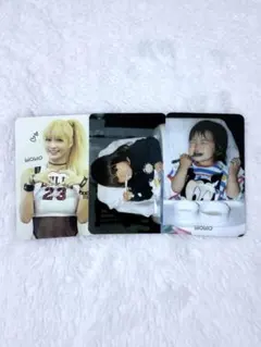 twice モモ　幼少期トレカ　3枚