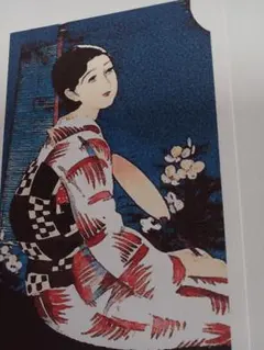浮世絵版画 女性の横顔 - メルカリ