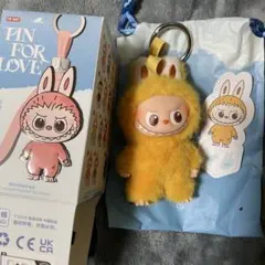 【Y】POP MART PIN FOR LOVE イニシャル ラブブ