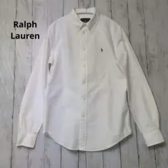 【Ralph Lauren】ラルフローレン 長袖シャツ M ホワイト