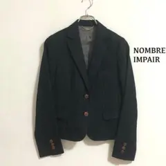 ★NOMBREIMPAIR テーラードジャケット　ストライプ　a4315