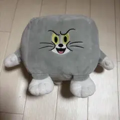 トムとジェリー 立方体クッション グレーのサムネイル