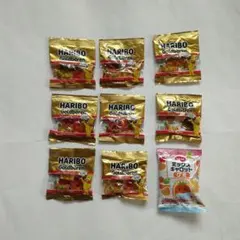 ①８袋　ハリボーゴールドベア　ミニパック　HARIBO②ミックスキャロットグミのサムネイル