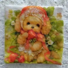 39 miniパネルガーゼハンカチ④