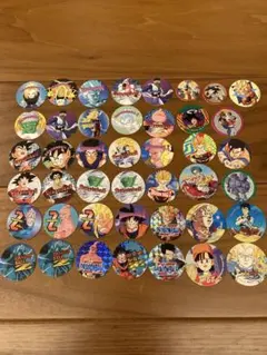 ドラゴンボールZ 丸めんこ 孫悟飯 孫悟空 アマダ 鳥山明 レトロ 計36枚