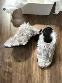 ピッピシック　ふわふわファー付サボミュール