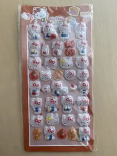 ハローキティ シール　ぷくぷく　ボンボンドロップ風