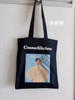 CosmeKitchen トートバッグ ネイビーのサムネイル